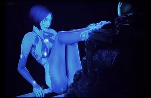 XXX Slim lesbiskt sex film Blond från väggen